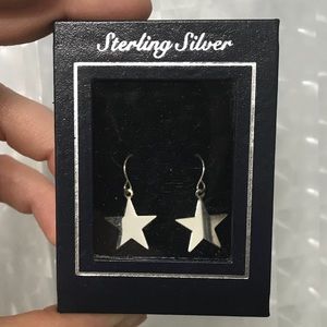 90s Sterling Silver Star Earrings⭐️